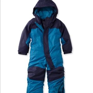 L.L. Bean cold buster snow suit 4t